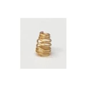Gold Wax Springs, .062 (10 / bag)