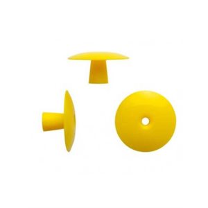 Sanibel ADI Series Single Use Umbrella-Shaped Eartips - Yellow, 22mm (100 / bag)