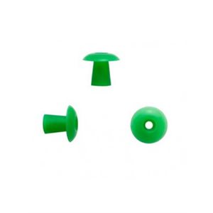 Sanibel ADI Series Single Use Umbrella-Shaped Eartips - Green, 13mm (100 / bag)
