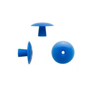 Sanibel ADI Series Single Use Umbrella-Shaped Eartips - Blue, 19mm (100 / bag)
